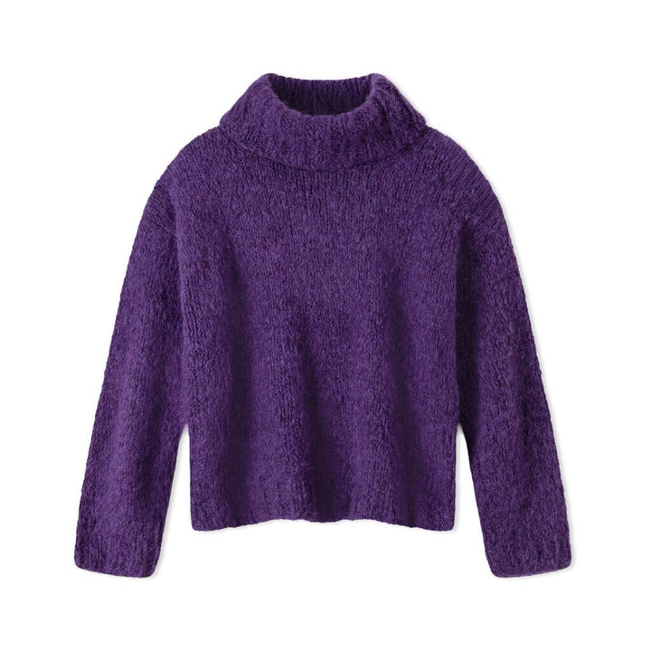 Rollkragenpullover kuschelig Strickanleitung - Lana Grossa (Heft)
