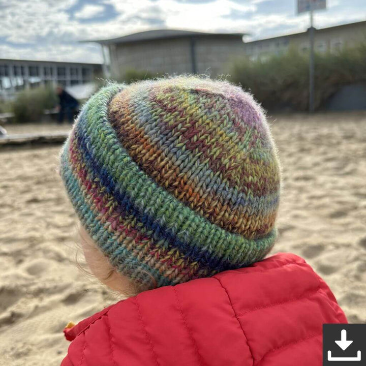 Frau Riedel strickt Mütze Happy Hat Strickanleitung - Frau Riedel strickt (PDF) Lieblingsgarn