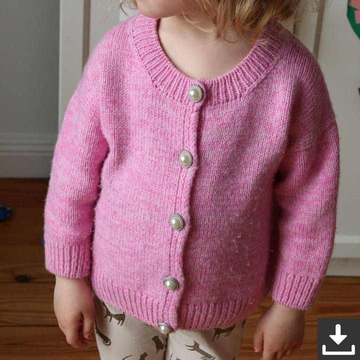 Frau Riedel strickt Pattern Magdalenas Cardigan Strickanleitung - Frau Riedel strickt (PDF) Lieblingsgarn