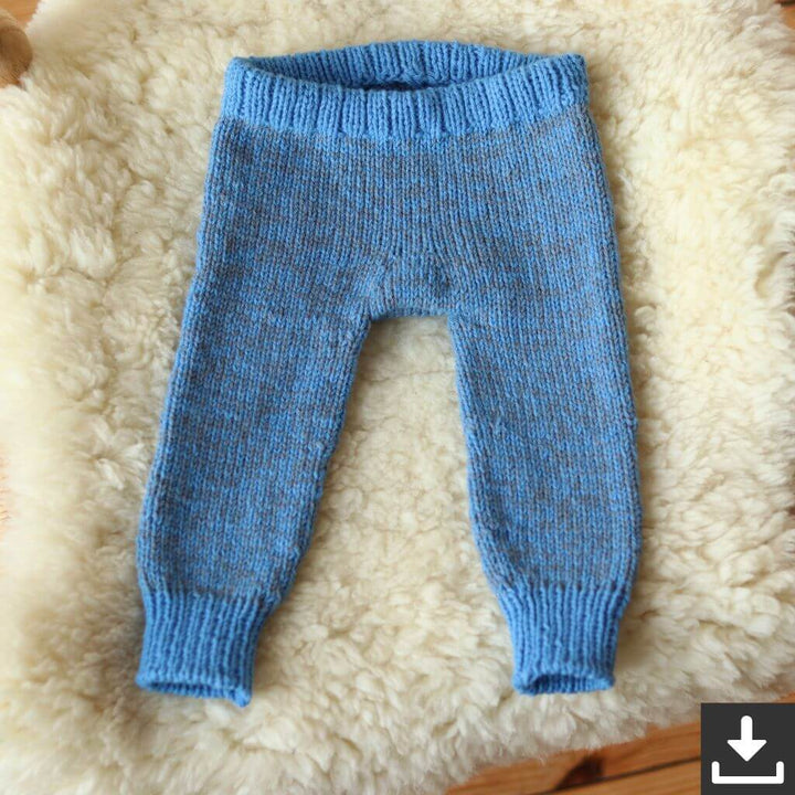 Frau Riedel strickt Pattern Hose Oskar Trousers Strickanleitung - Frau Riedel strickt (PDF) Lieblingsgarn