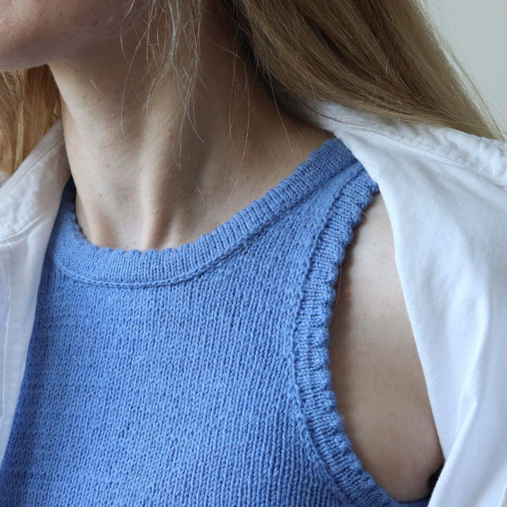 Frau Riedel strickt Pattern Petaline Top Strickanleitung - Frau Riedel strickt (PDF) Lieblingsgarn