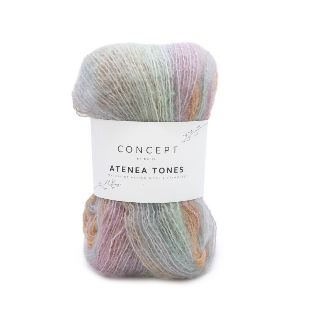 Katia 203-Rostrot-Malve-Penicillin Katia Atenea Tones Lieblingsgarn
