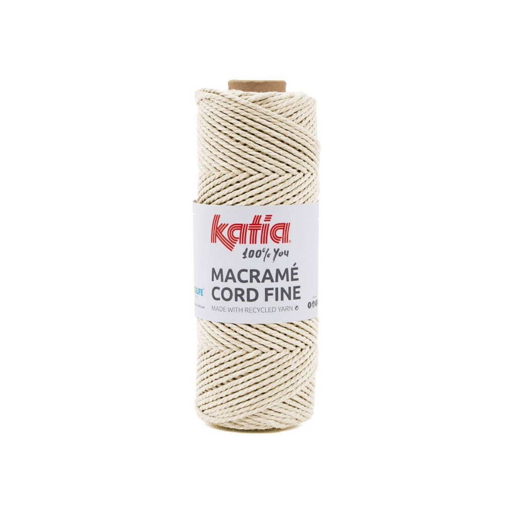 Katia 206 - Crudo Katia Macramé Cord Fine 2,5 mm Lieblingsgarn