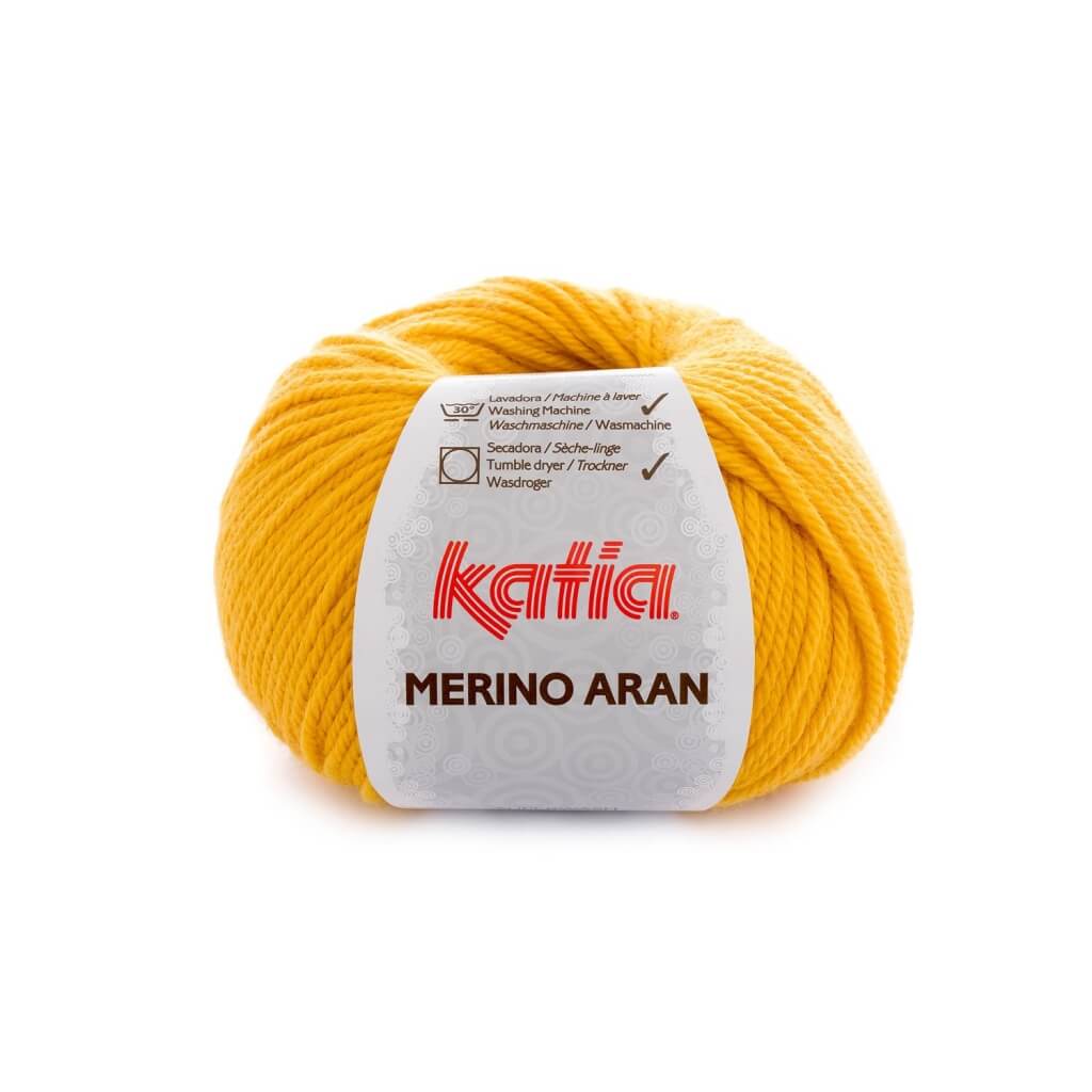 Katia 80-Gelb Katia Merino Aran Lieblingsgarn