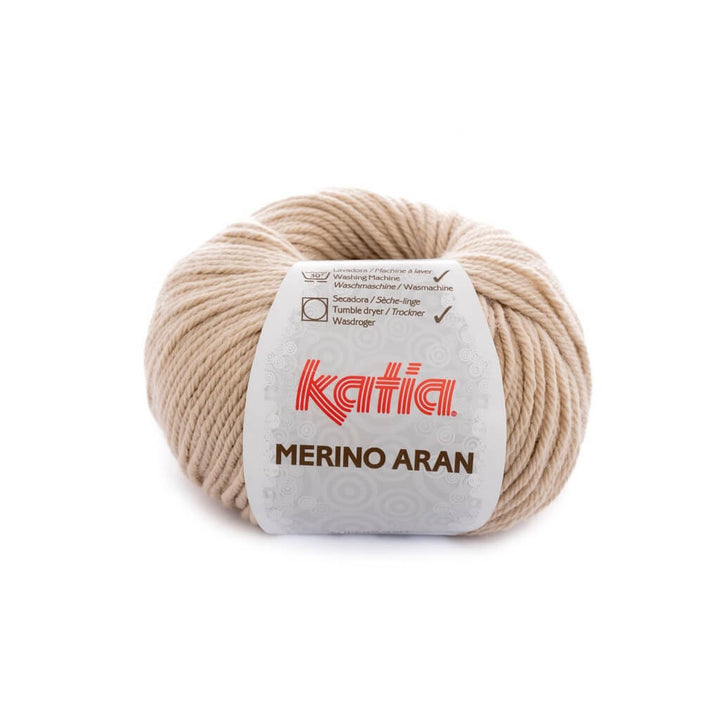 Katia 10-Hellbeige Katia Merino Aran Lieblingsgarn