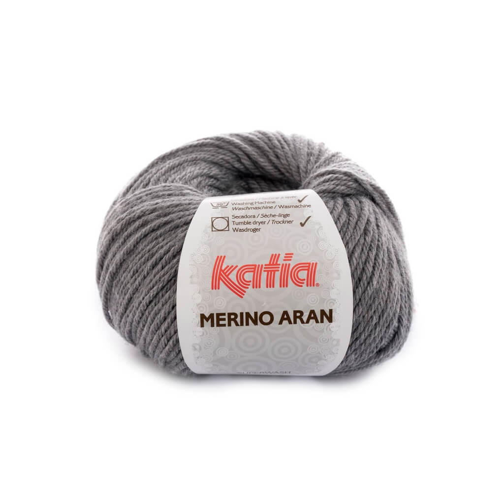 Katia 69-Mittelgrau Katia Merino Aran Lieblingsgarn
