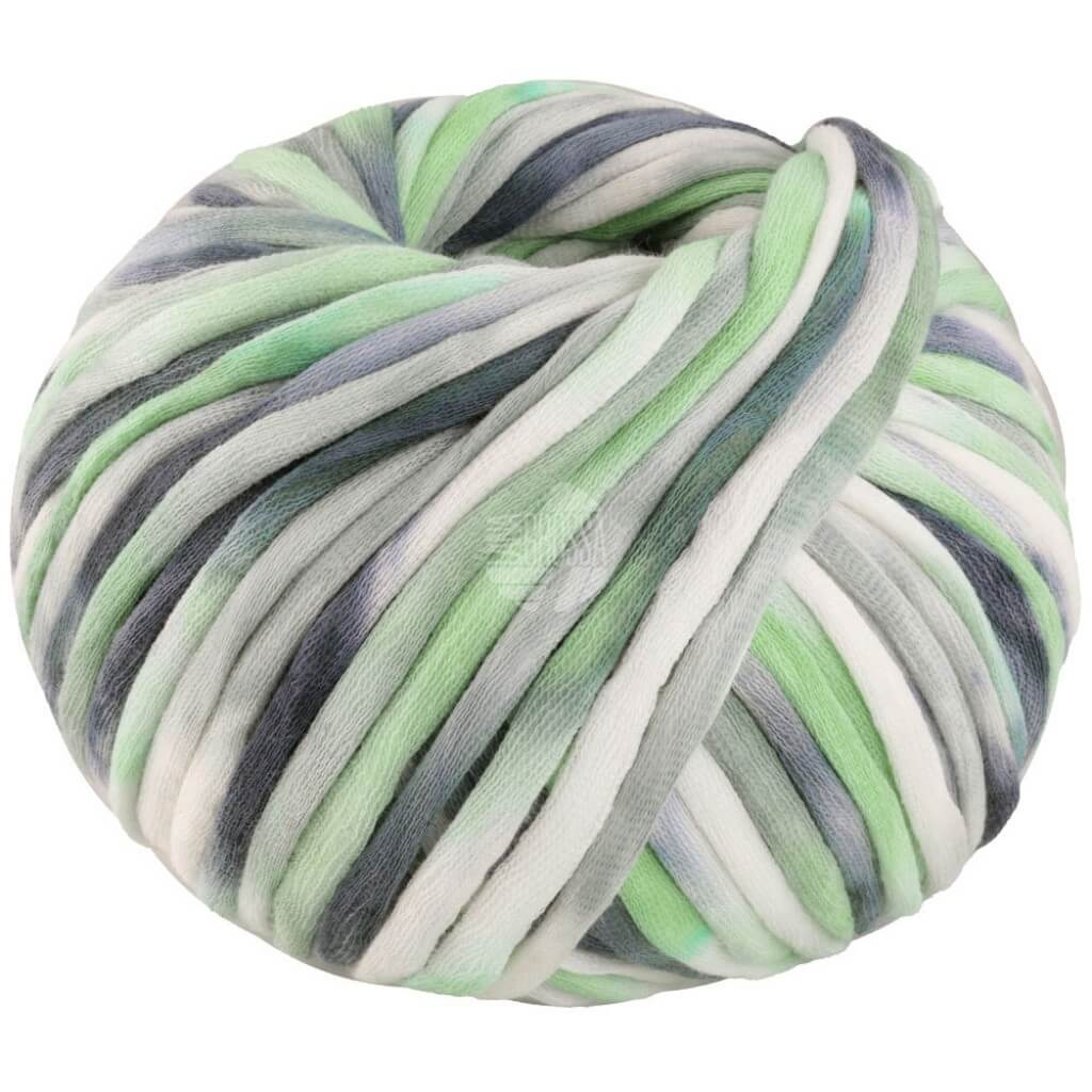 Lana Grossa Stricken & Häkeln 13 - Dunkel-/Hellgrau/Weiß/Mint Lana Grossa Gelato Lieblingsgarn