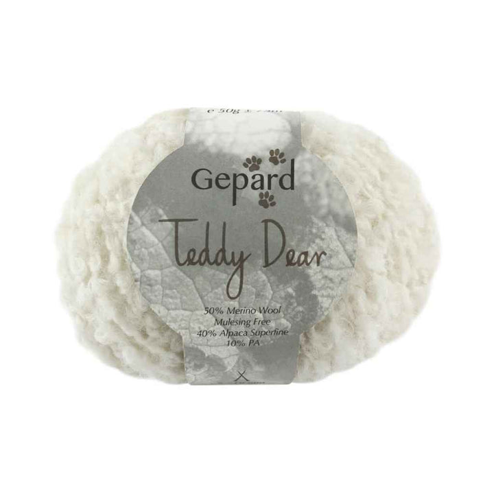Gepard 101 – Off White Gepard Teddy Dear Lieblingsgarn