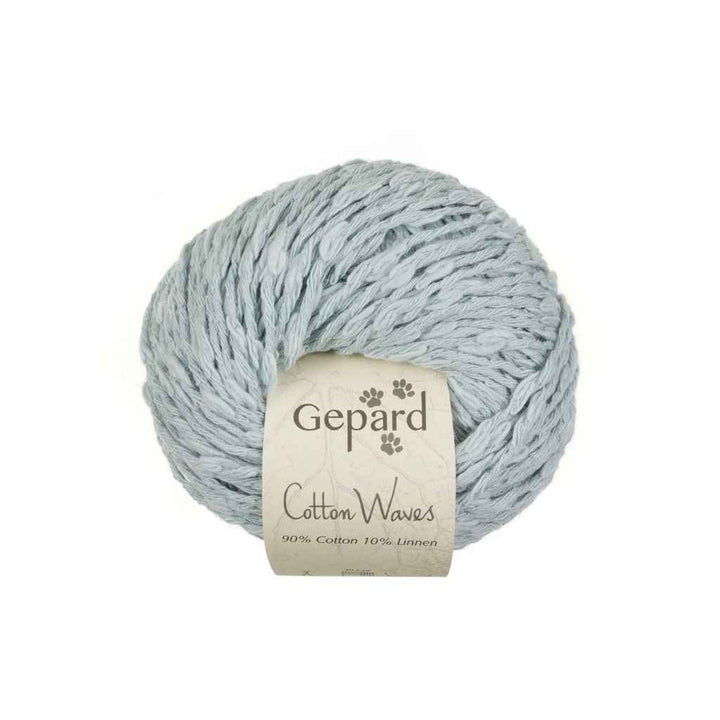 Gepard 712 - Soft Ice Blue Gepard CottonWaves Lieblingsgarn