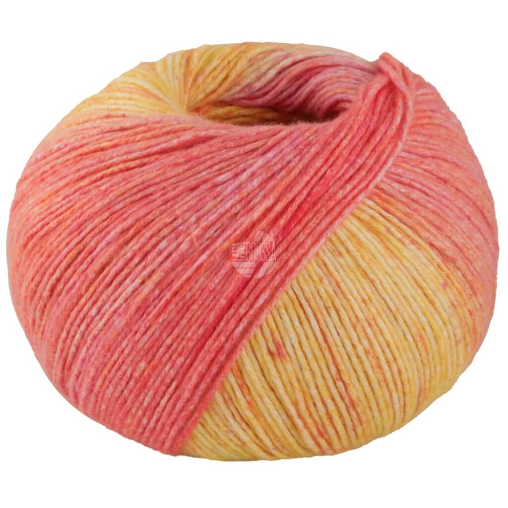 Lana Grossa 2031 - Orange/Lachsrosa/Pink/Hell-/Sonnengelb Lana Grossa Gomitolo Mambo Lieblingsgarn