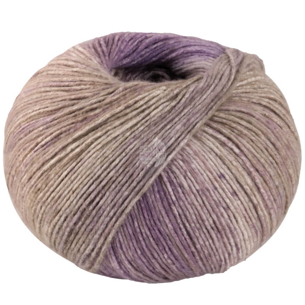 Lana Grossa 2034 - Lila/Graubeige/Rohweiß/Taupe/Vanille/Sandbeige Lana Grossa Gomitolo Mambo Lieblingsgarn