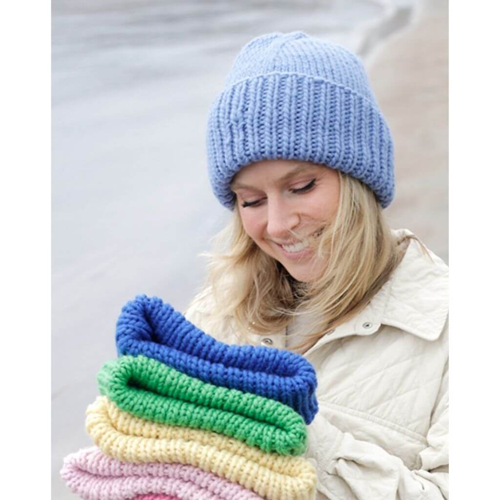 Drops Design Pattern Mütze Grand Lake Hat Strickanleitung - Drops (PDF) Lieblingsgarn