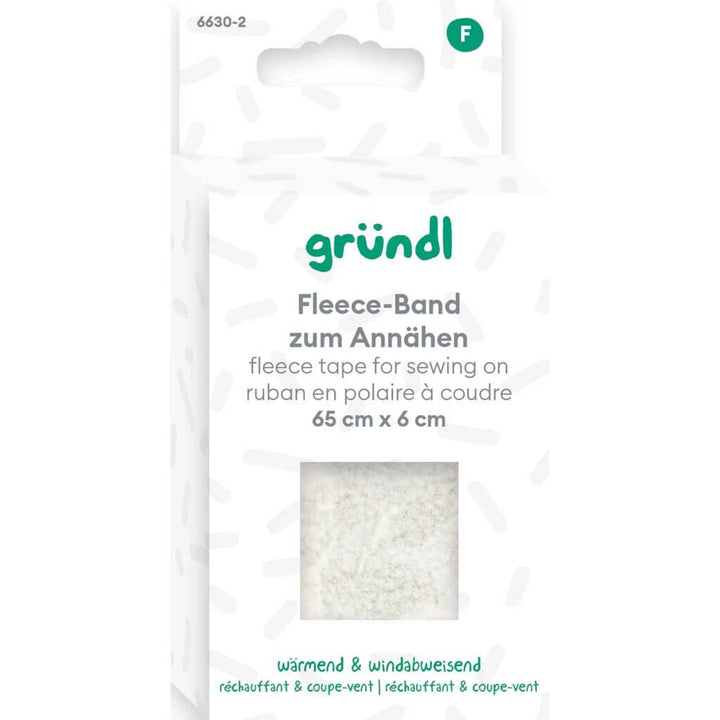 Gründl natur Gründl Fleece Band zum Annähen Lieblingsgarn