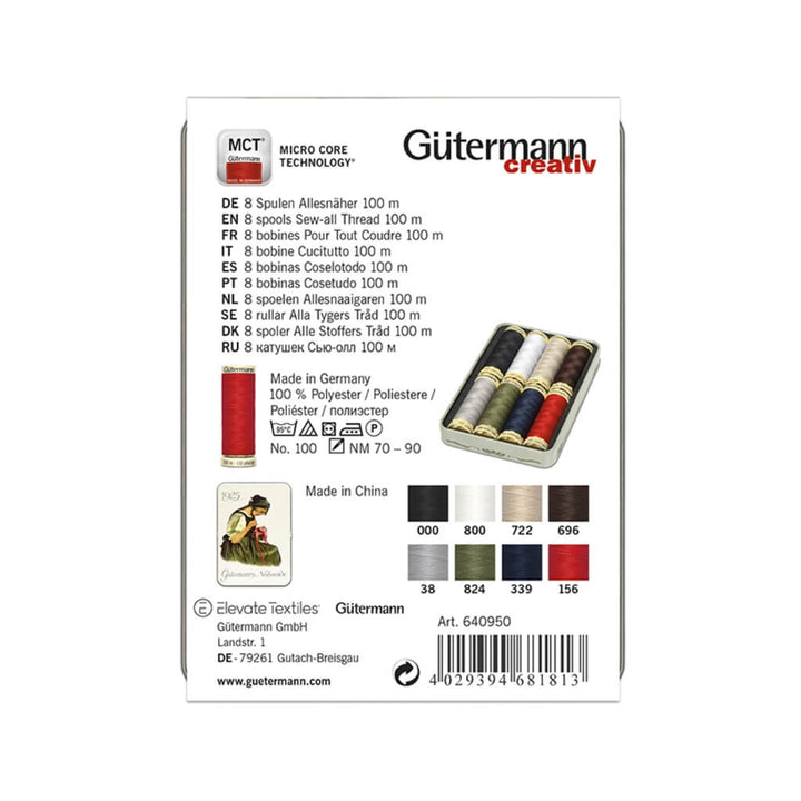 Gütermann Gütermann Nostalgie-Box Allesnäher basic Lieblingsgarn