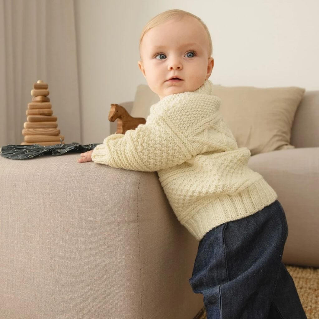 Sandnes Garn Pattern Kinder Pullover Guernsey Sweater Baby Strickanleitung - Sandnes Garn (Heft) Lieblingsgarn