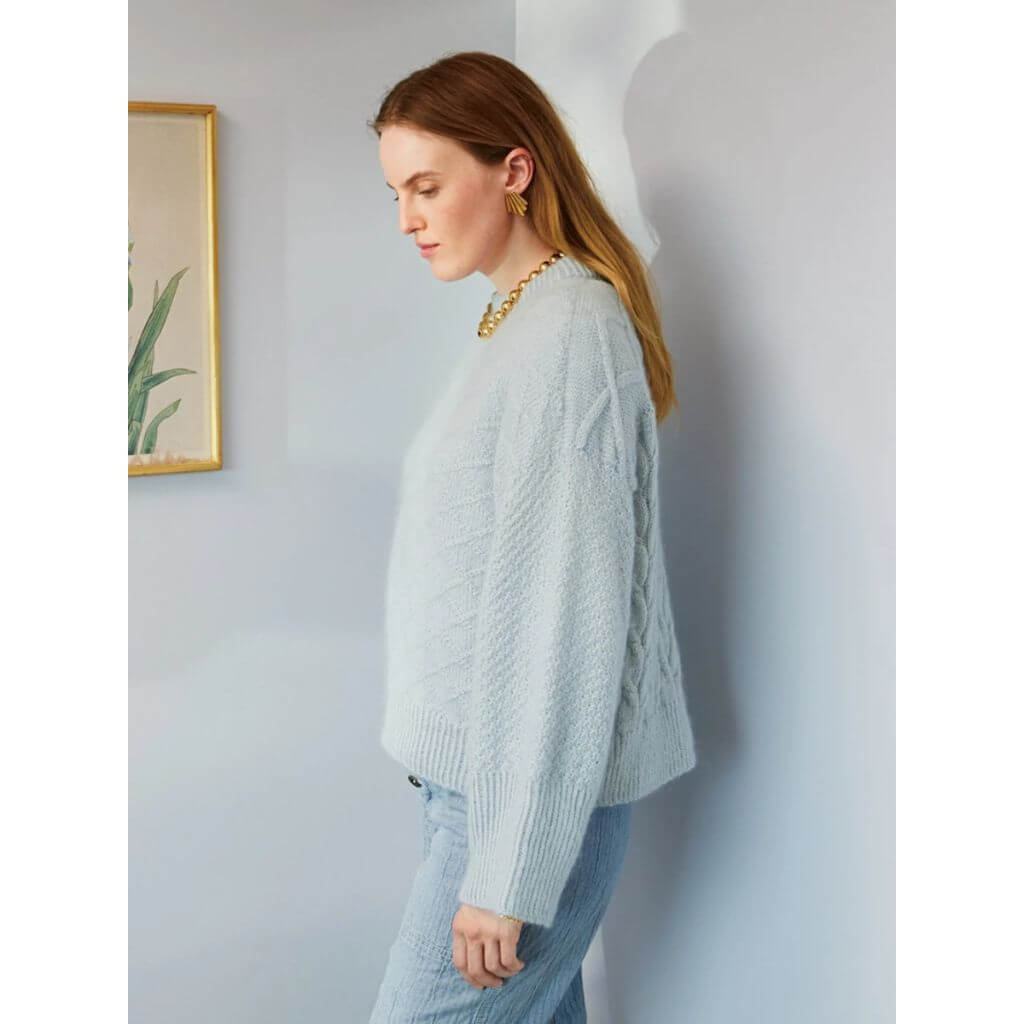 Sandnes Garn Pattern Damen Pullover Heather Sweater Strickanleitung - Sandnes Garn (Heft) Lieblingsgarn
