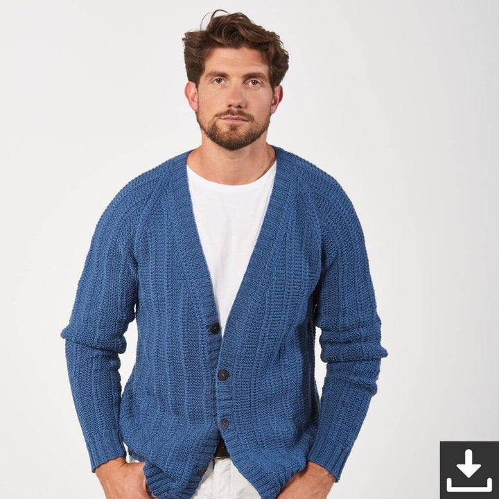 Austermann Pattern Herren Jacke Strickanleitung - Austermann (PDF) Lieblingsgarn