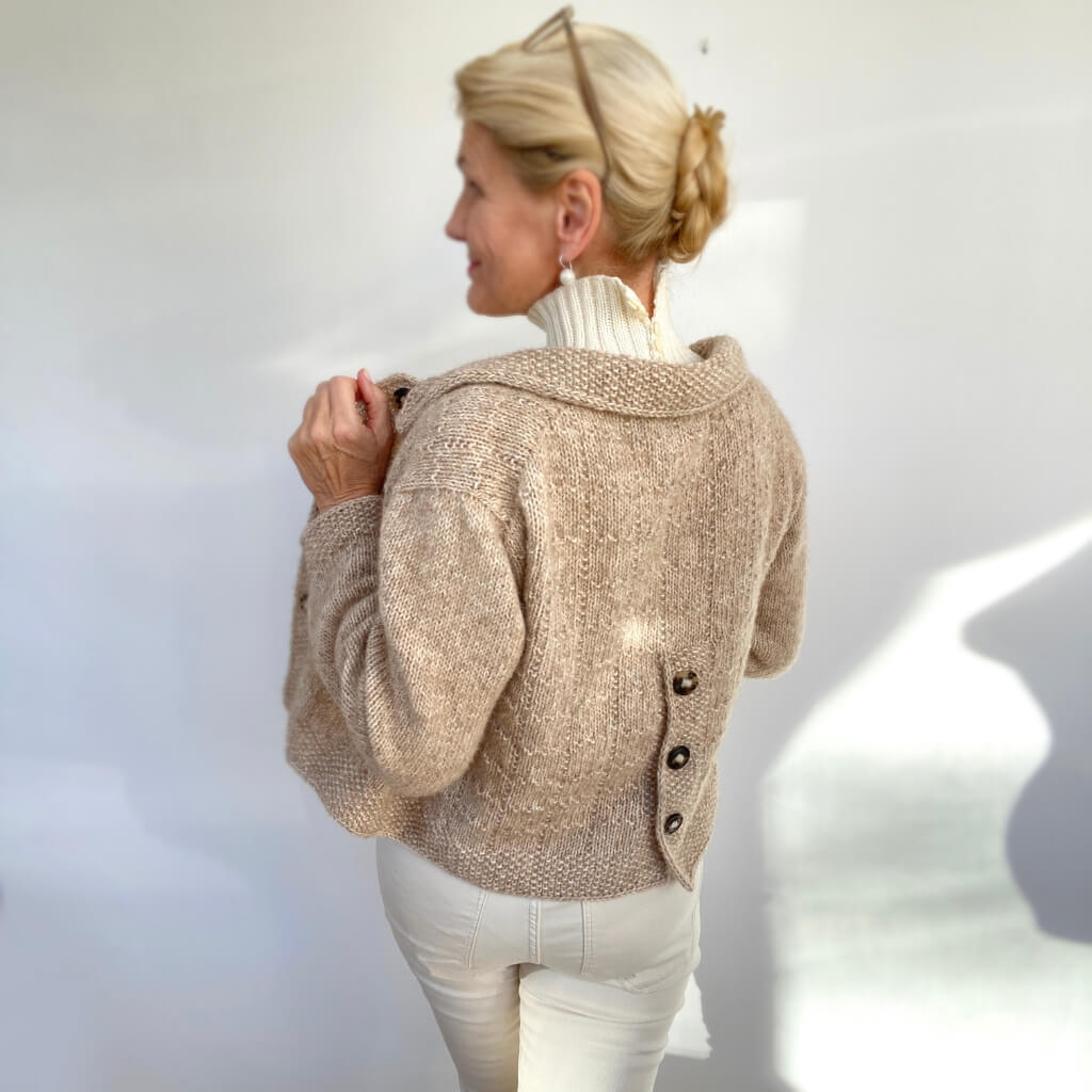 Hinterm Stein Cozy Cubes Jacke Strickanleitung - Hinterm Stein (PDF) Lieblingsgarn