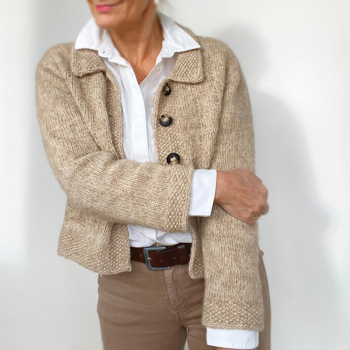 Hinterm Stein Cozy Cubes Jacke Strickanleitung - Hinterm Stein (PDF) Lieblingsgarn