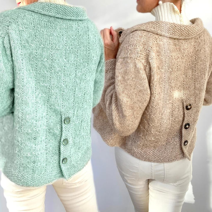 Hinterm Stein Cozy Cubes Jacke Strickanleitung - Hinterm Stein (PDF) Lieblingsgarn