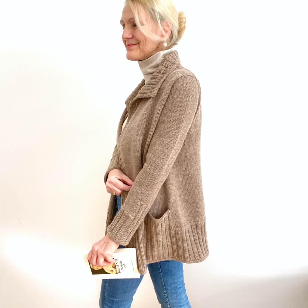 Hinterm Stein Pocket Edition Cardigan Strickanleitung - Hinterm Stein (PDF) Lieblingsgarn