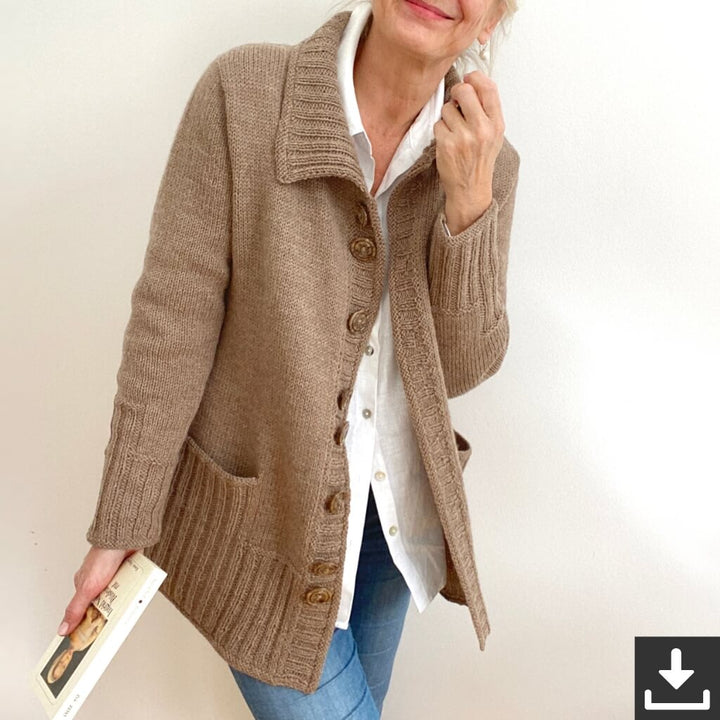Hinterm Stein Pocket Edition Cardigan Strickanleitung - Hinterm Stein (PDF) Lieblingsgarn