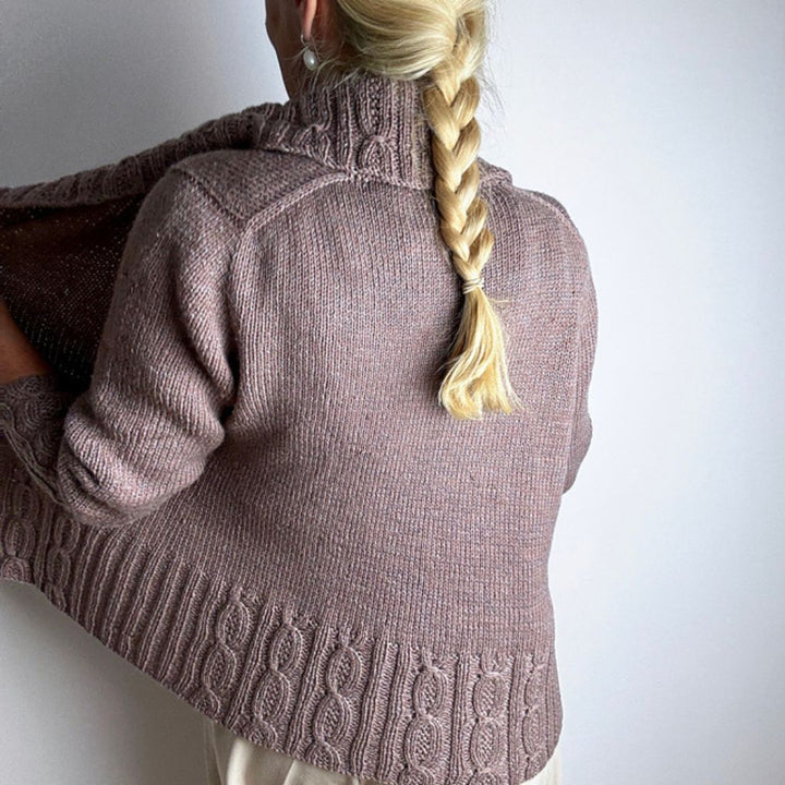 Hinterm Stein Pattern Strickjacke Soft Chains Strickanleitung - Hinterm Stein (PDF) Lieblingsgarn