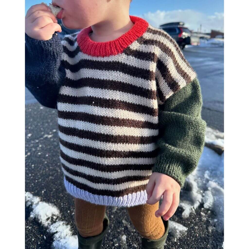 PetiteKnit Kinder Pullover Holger Strickanleitung - PetiteKnit (Heft) Lieblingsgarn