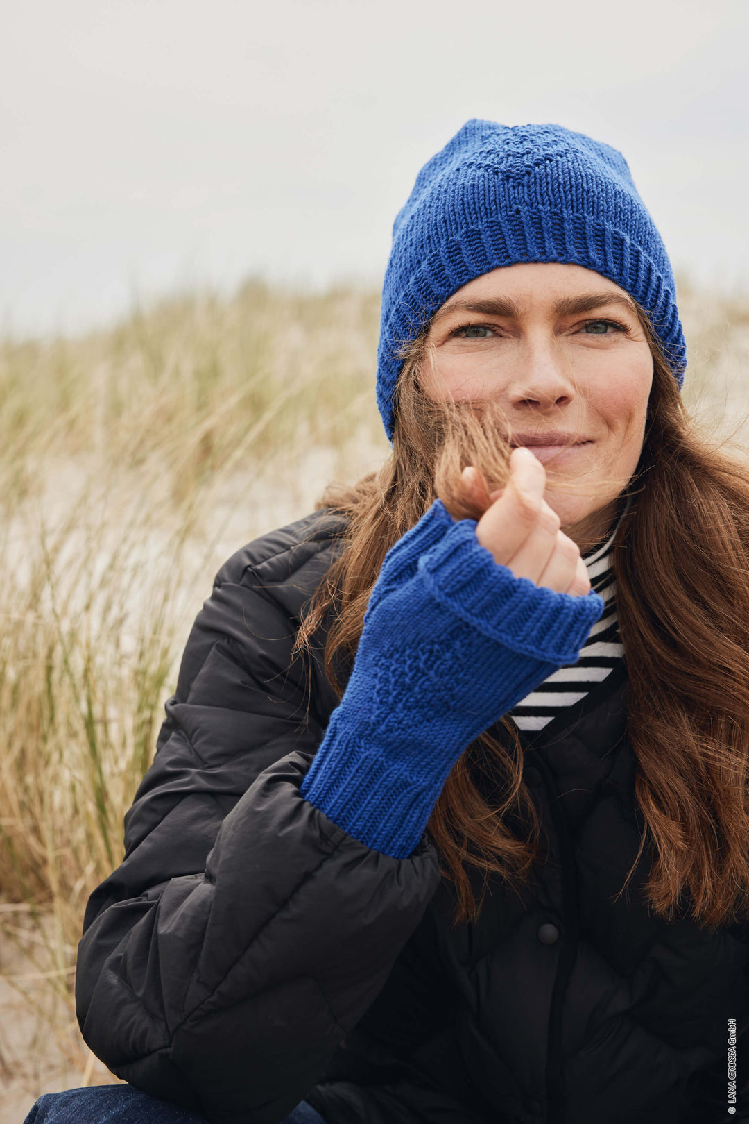 Lana Grossa Pattern Damen Mütze Strickanleitung - Lana Grossa (Heft) Lieblingsgarn