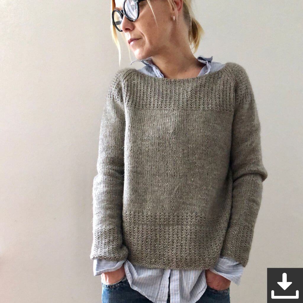 Pullover Mycroft Strickanleitung - Isabell Kraemer (PDF)