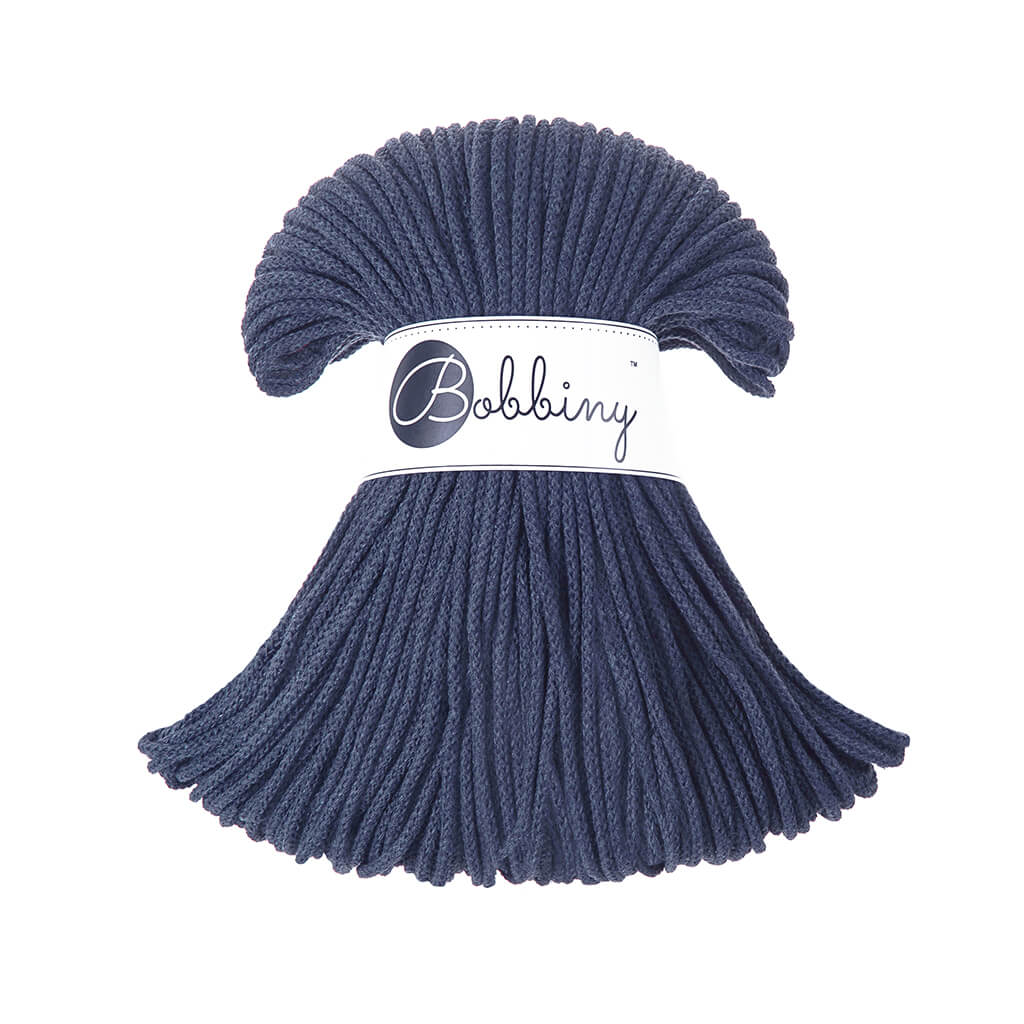 Bobbiny Makramee Jeans Bobbiny Kordel Junior 3mm x 100 m Lieblingsgarn