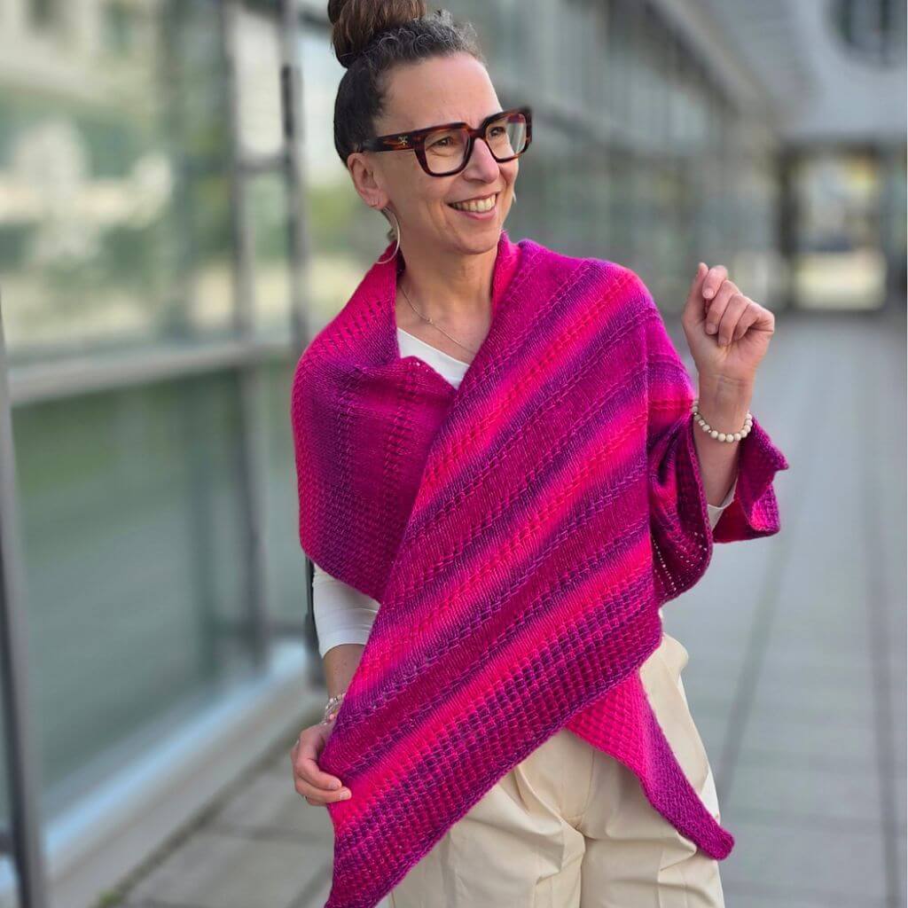 Joél Joél Design Pattern Tuch Halaka Strickanleitung - Joel Joel Design (PDF) Lieblingsgarn