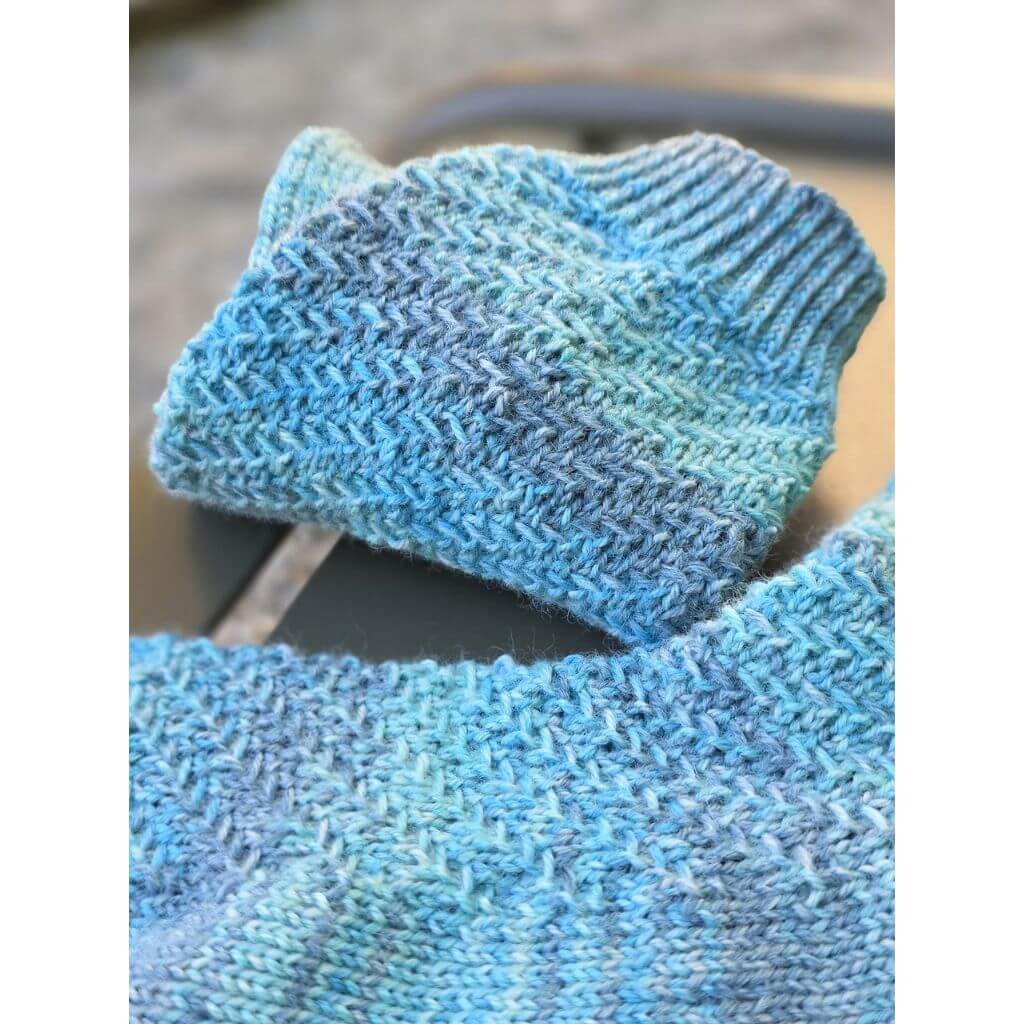 Meline Socken Strickanleitung - Joel Joel Design (PDF)