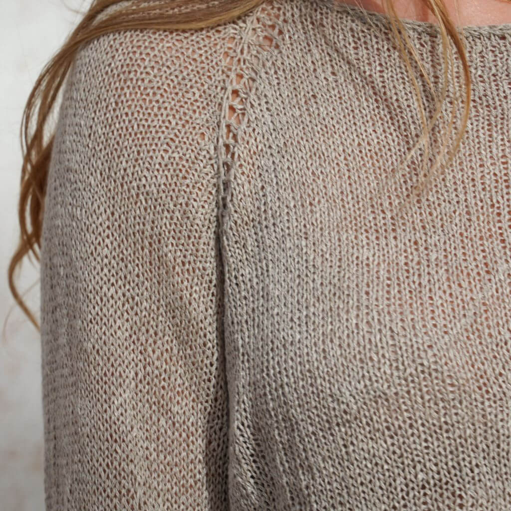 The JJ Raglan No. 1 Pullover Strickanleitung - Judith Jelena (PDF)