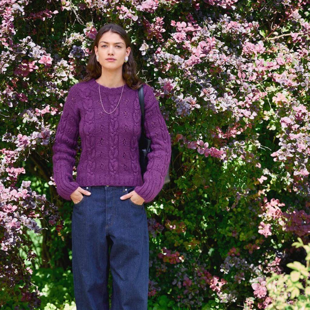 Junia Sweater Strickanleitung - Sandnes Garn (Heft)