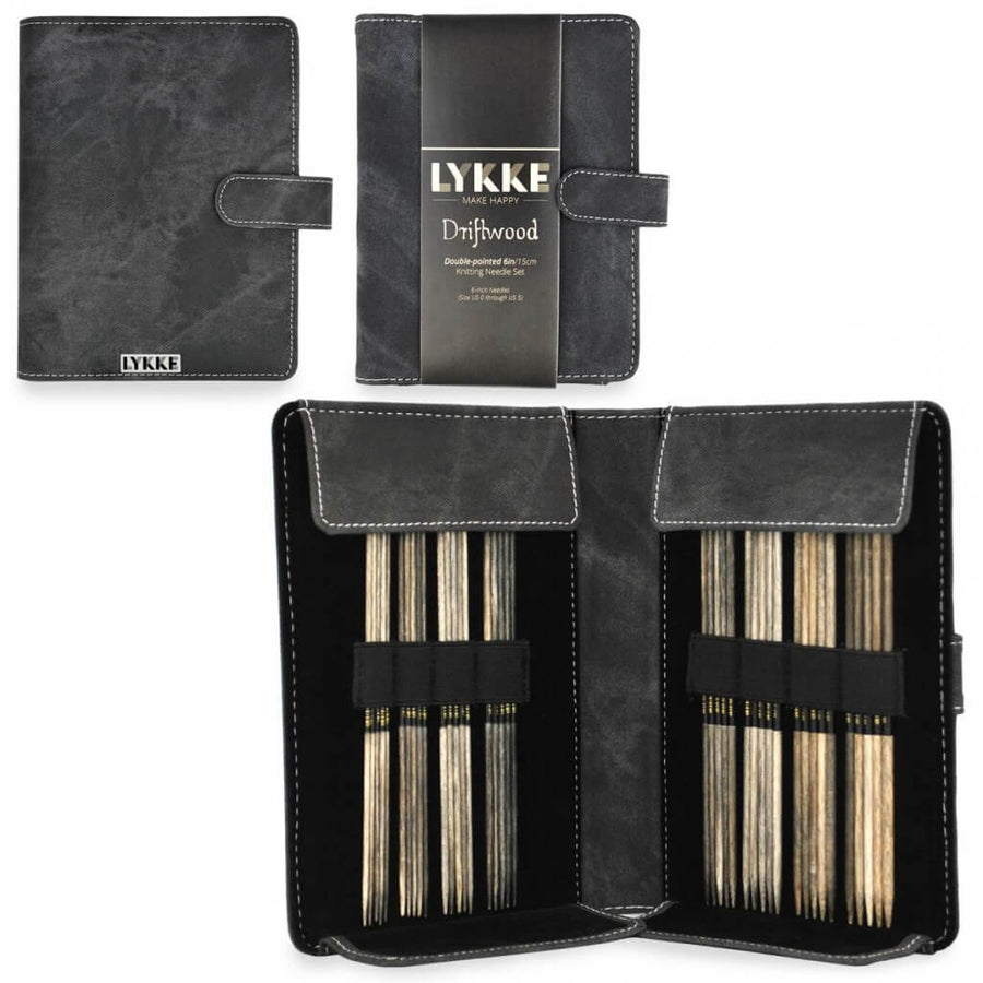 Lykke Needles Lykke Nadelspiel Set - Driftwood grau bei bei bei bei bei bei bei bei bei bei bei Lieblingsgarn