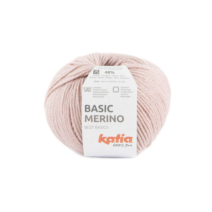 Katia 91 - Perlrosa Katia Basic Merino 50 g Lieblingsgarn