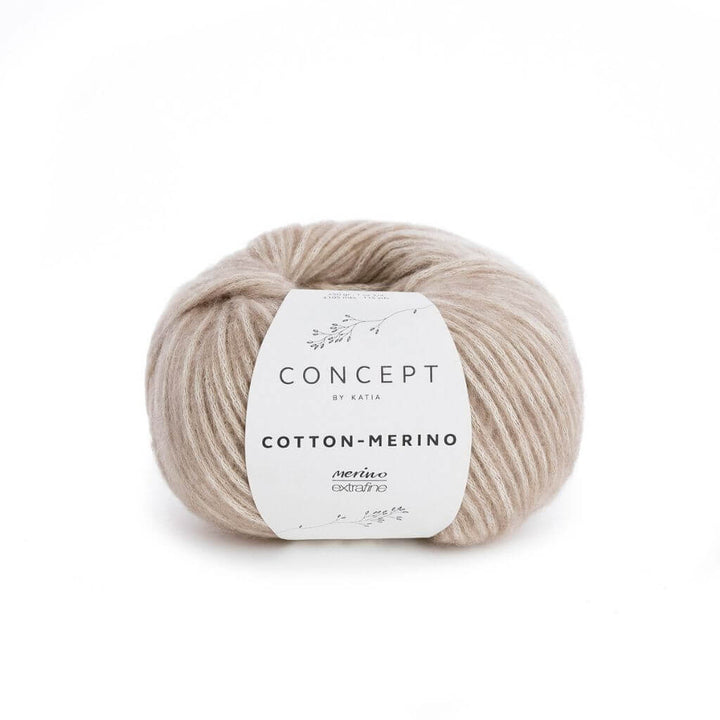 Katia 104 - Beige Katia Cotton Merino 50 g Lieblingsgarn