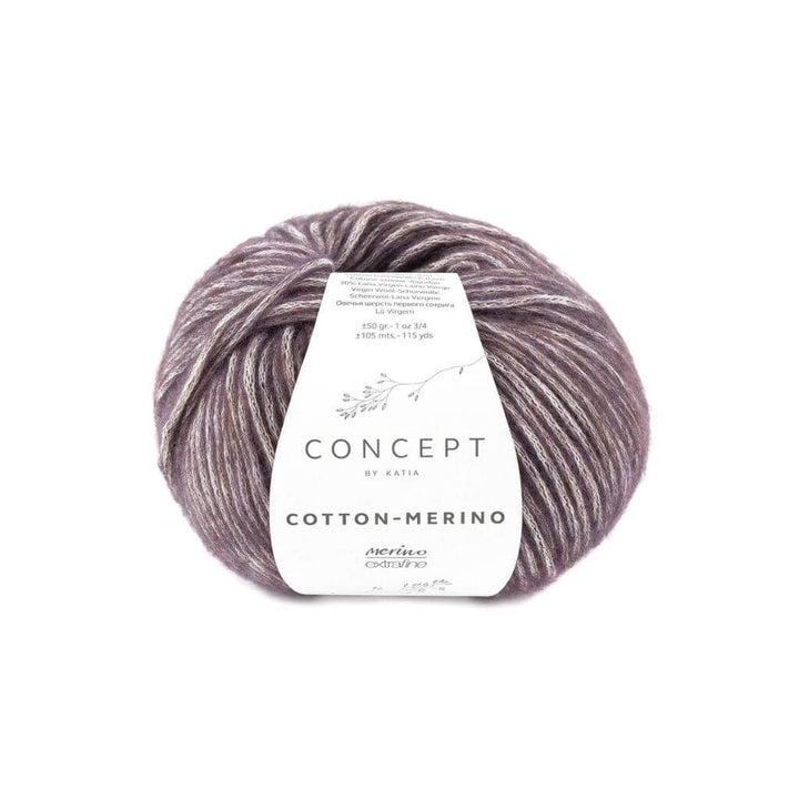 Katia 134 - Aubergine Katia Cotton Merino 50 g Lieblingsgarn