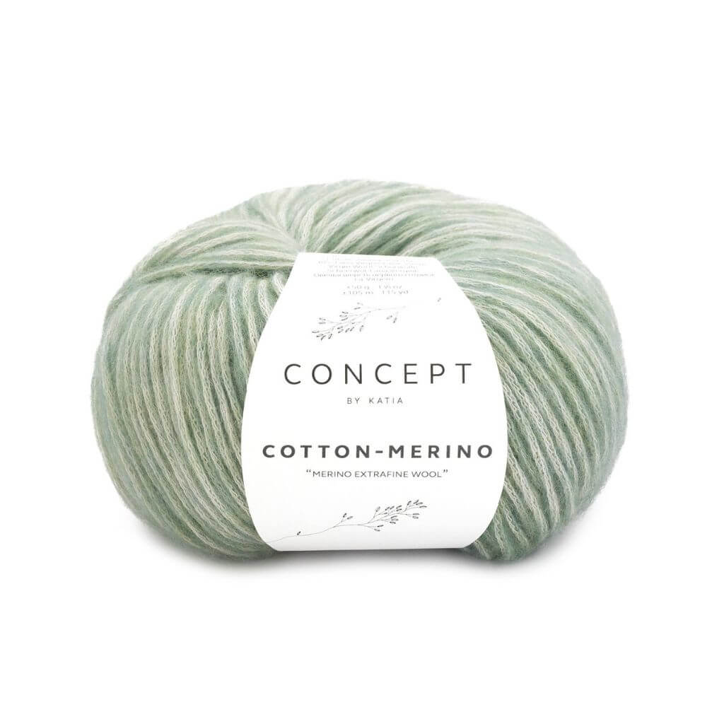 Katia 146 - Salbei Katia Cotton Merino 50 g Lieblingsgarn
