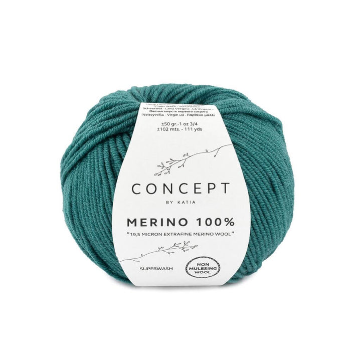 Katia 54 - Grün Katia Merino 100 % Lieblingsgarn