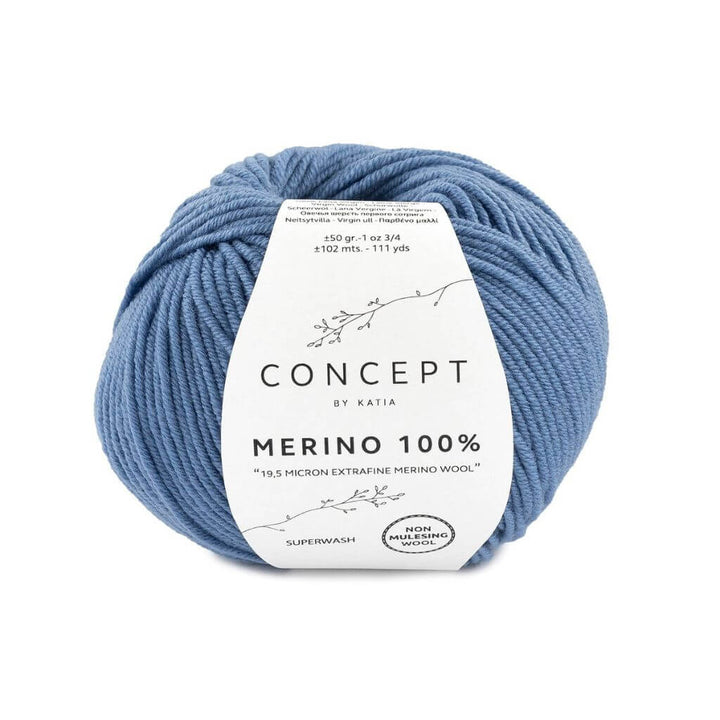 Katia 58 - Jeans Katia Merino 100 % Lieblingsgarn