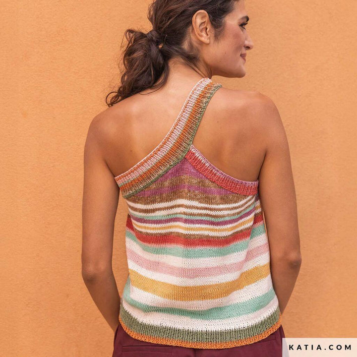 Katia Top mit einem Träger Strickanleitung - Katia (Heft) Lieblingsgarn