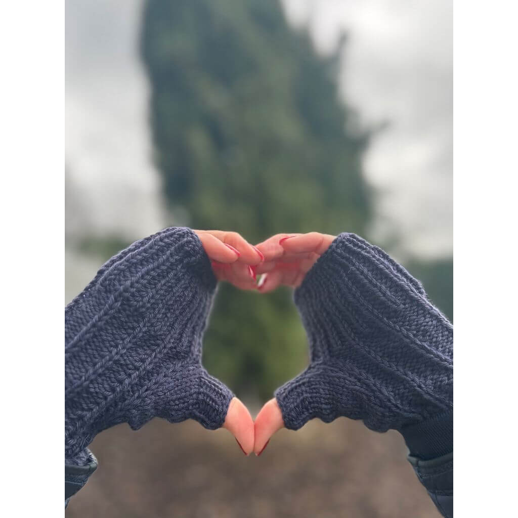 Ramsay fingerless mittens Strickanleitung - Kertsin Ritter (PDF)
