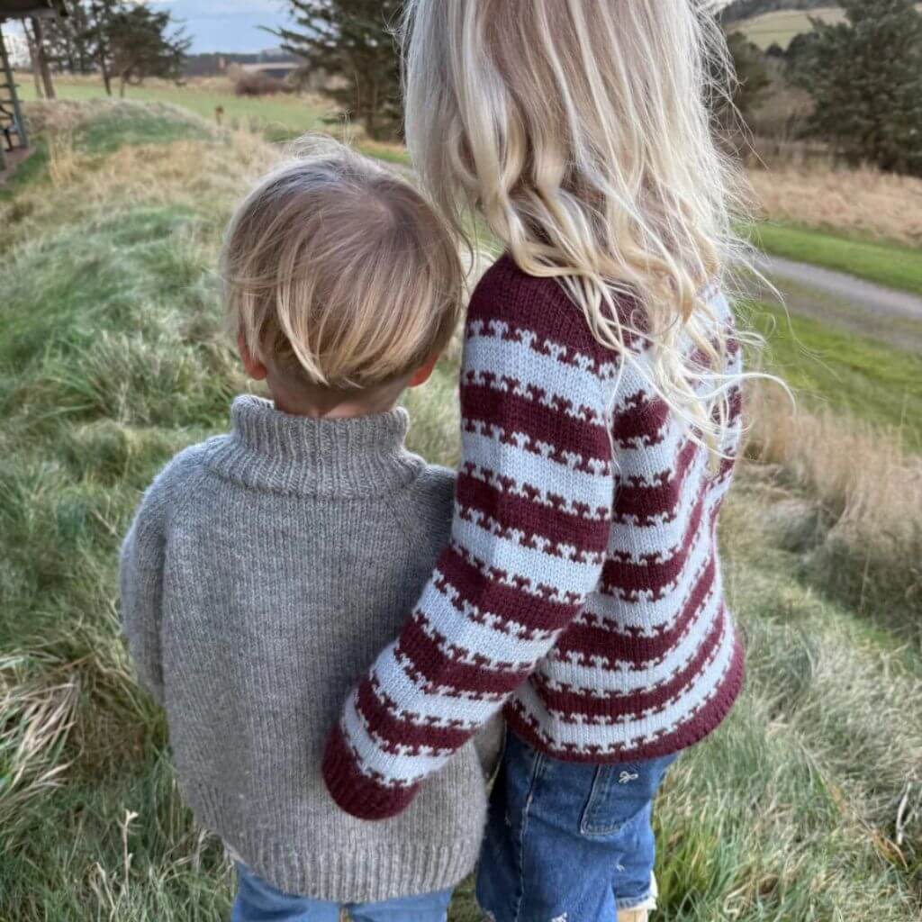 PetiteKnit Pattern Kinder Pullover Key Sweater Junior Strickanleitung - PetiteKnit (Heft) Lieblingsgarn