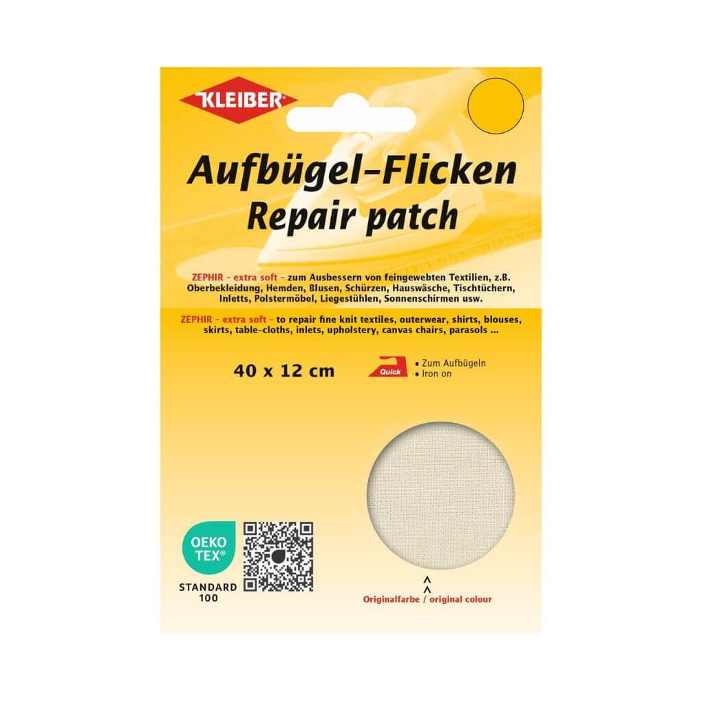 Kleiber Kleiber Aufbügel-Flicken Großpack Lieblingsgarn