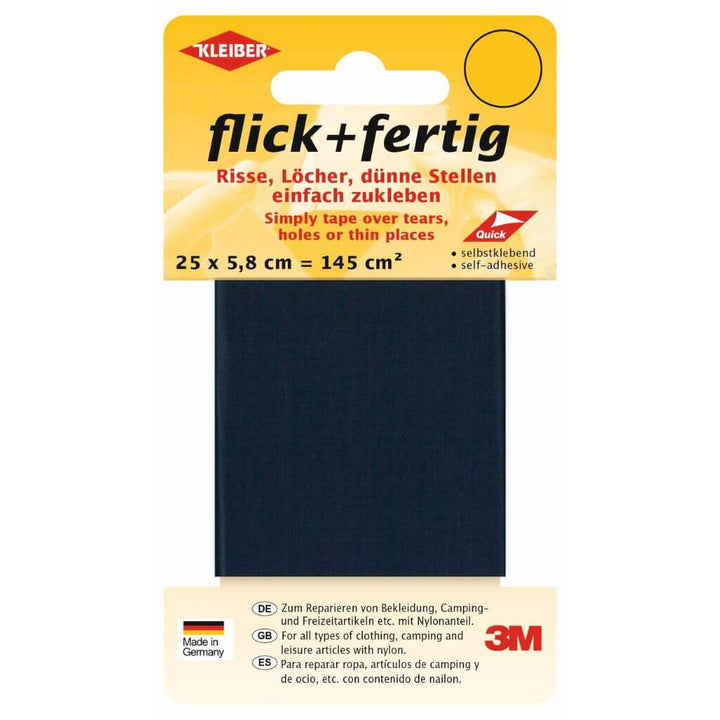 Kleiber dunkelblau Kleiber flick + fertig selbstklebendes Reparaturband Lieblingsgarn