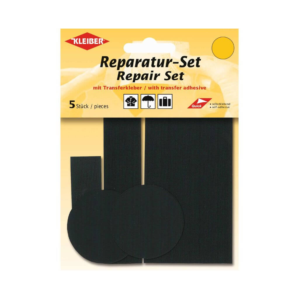 Kleiber 09 - Schwarz Kleiber Reparatur-Set Lieblingsgarn
