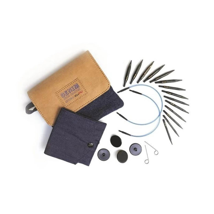 KnitPro Nadelspitzen-Set Indigo 50 mm bei bei bei bei bei bei bei bei bei bei bei bei bei Lieblingsgarn