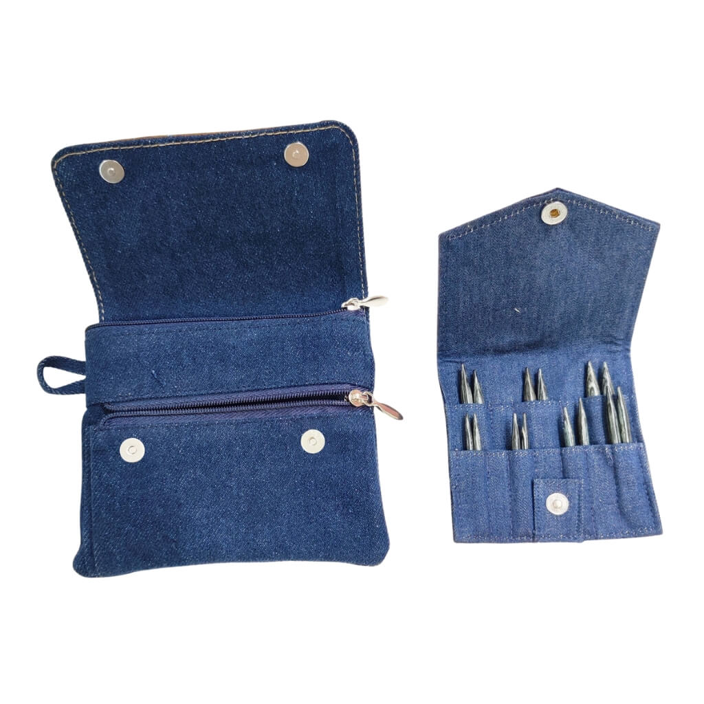 KnitPro Nadelspitzen-Set Indigo 50 mm Lieblingsgarn